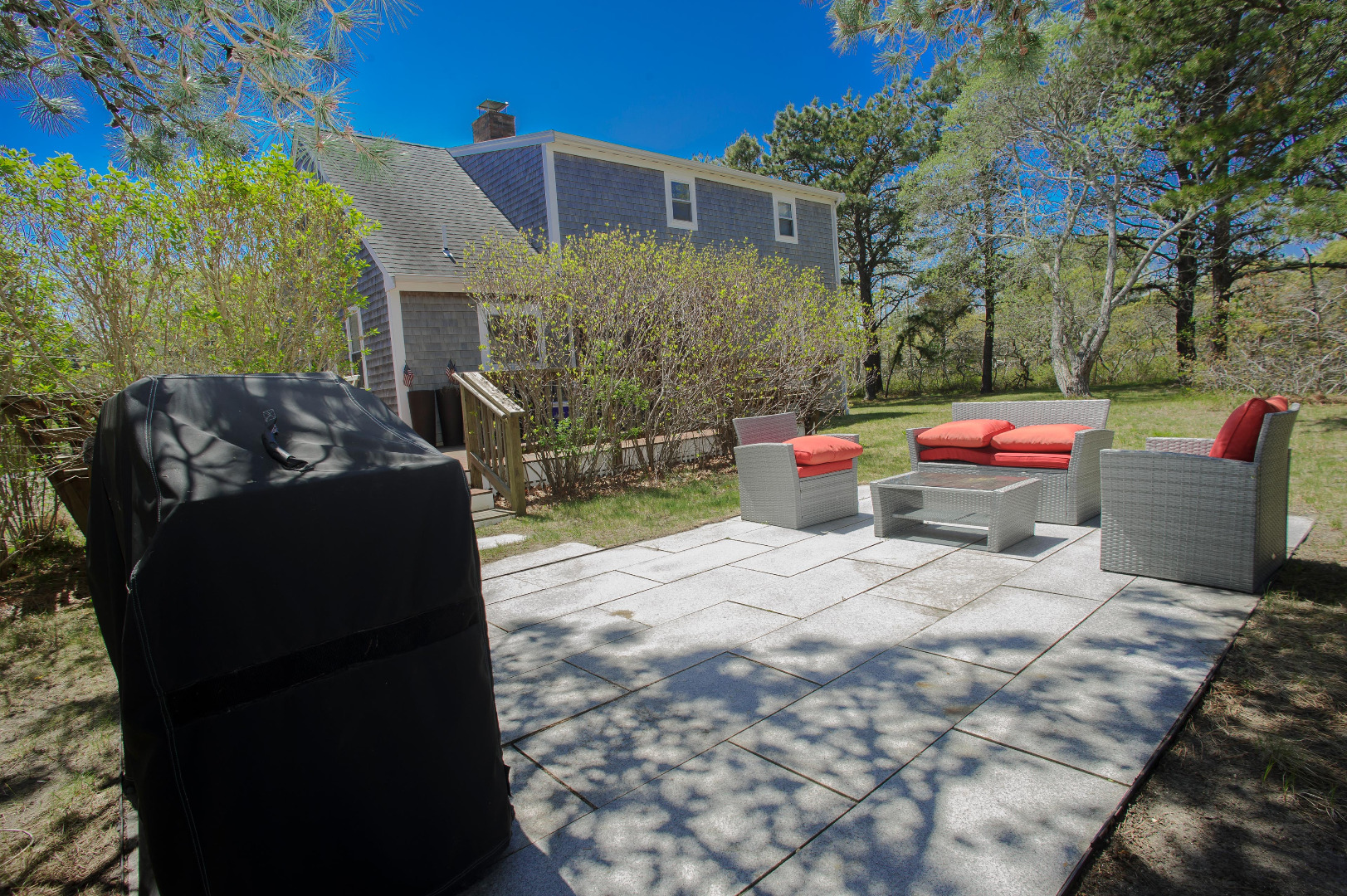 21 Schoolhouse Road Edgartown, MA 02539 - Photo 5 of 24 patio grill area