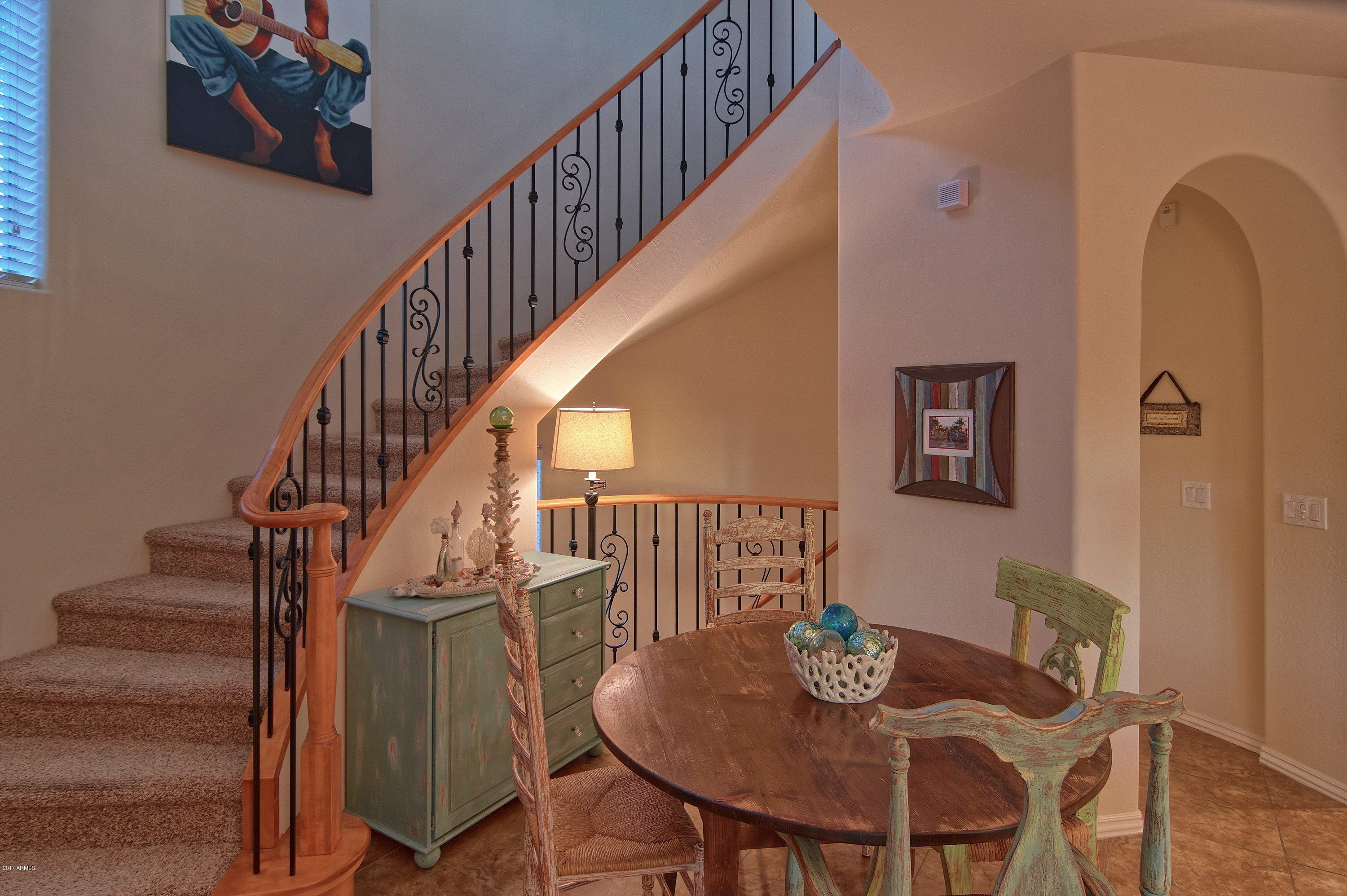 3935 East Rough Rider Road, Unit 1239 Phoenix, AZ 85050 - Photo 12 of 39 Grand stairs
