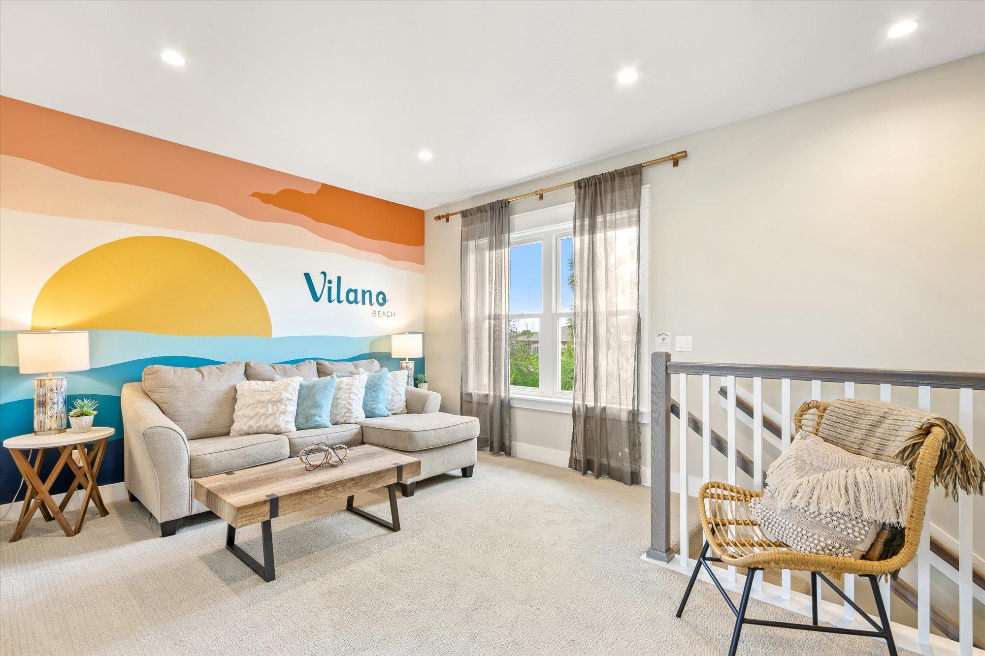 80 Ferrol Road St. Augustine, FL 32084 - Photo 29 of 61 a living room with furniture and a large window