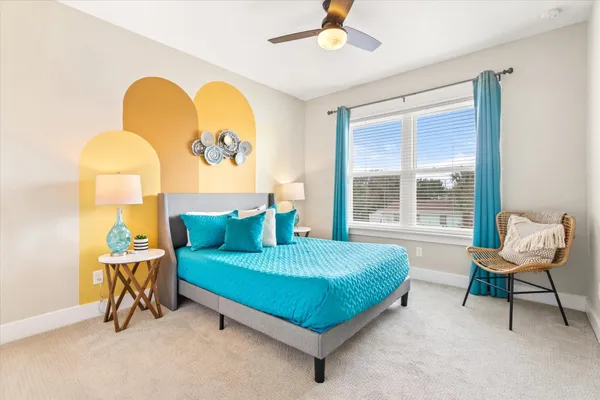 a bathroom with a tub and a shower