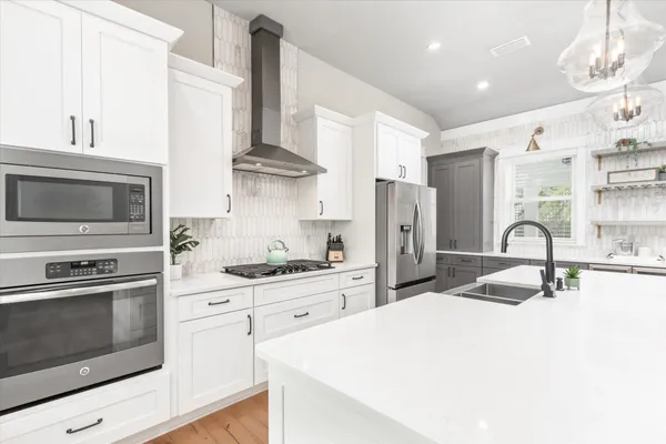 a sink with a window