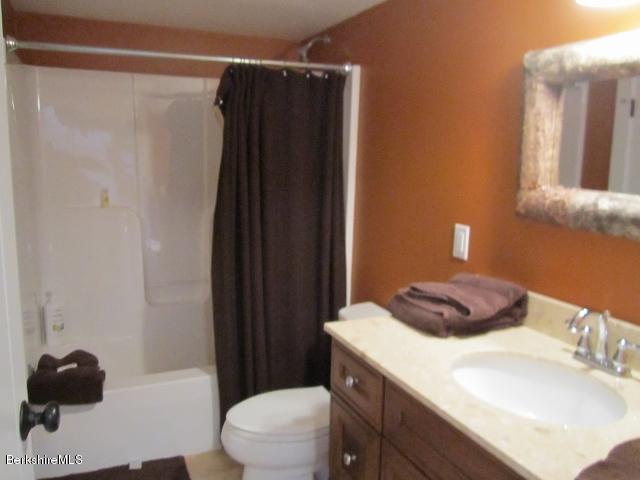 202-204 Whitman Road Hancock, MA 01267 - Photo 42 of 59 a bathroom with a sink toilet and shower