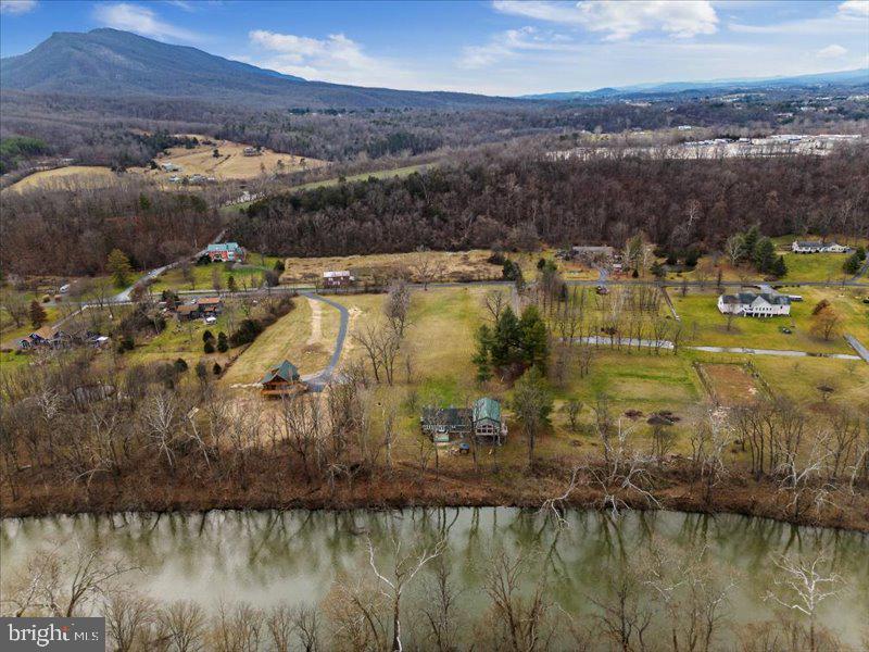 229 Forest View Road Edinburg, VA 22824 - Photo 52 of 53 Aerial view of house and adjacent properties