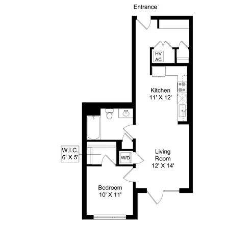 $2,315 | 851 West Grand Avenue, Unit 102, Chicago, IL 60642