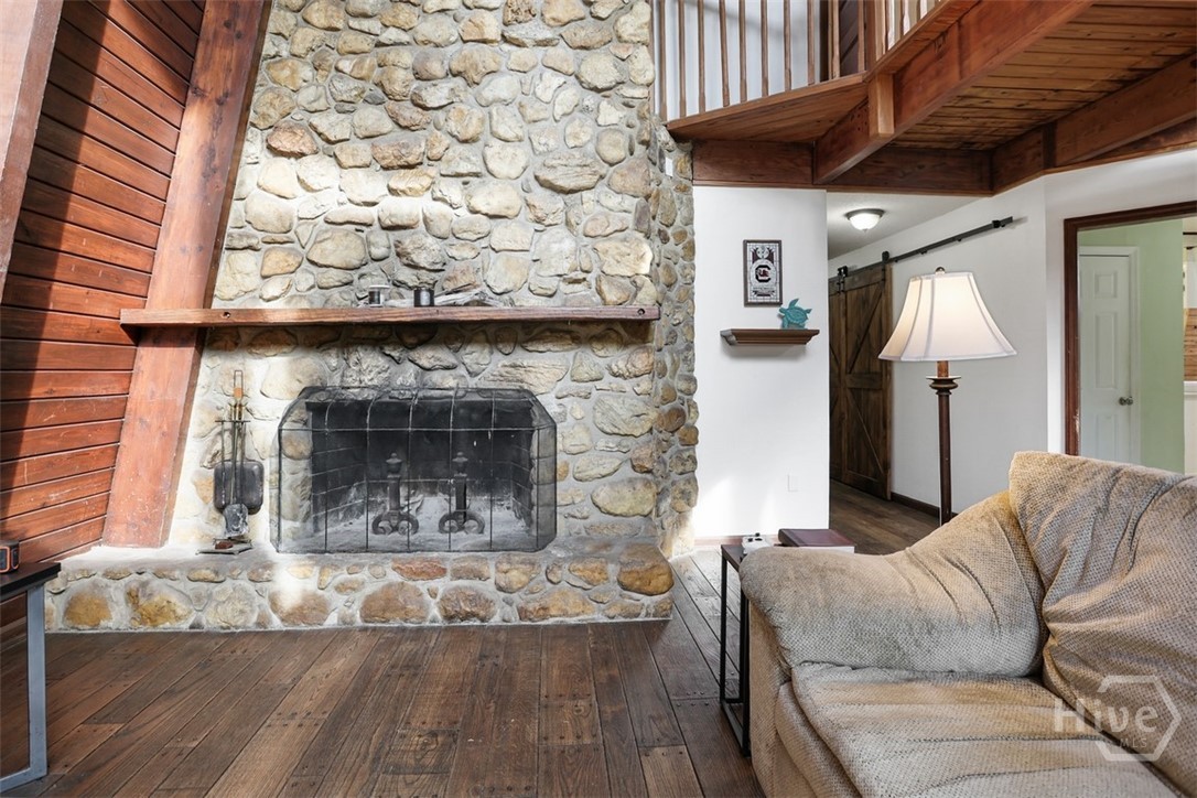 24 Crisp Street Savannah, GA 31410 - Photo 17 of 50 Chimney stonework in Greatroom is from N GA Smokey Mountains