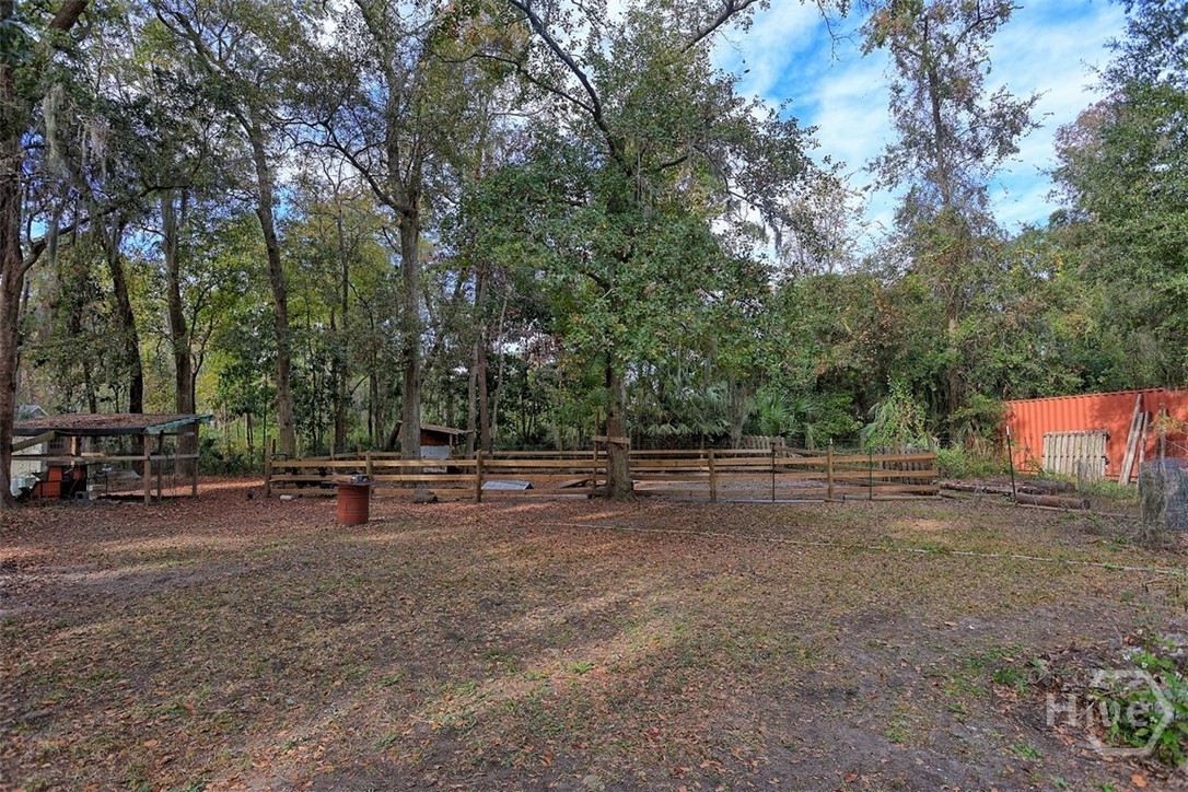 24 Crisp Street Savannah, GA 31410 - Photo 43 of 50 Goat pasture & chicken coop