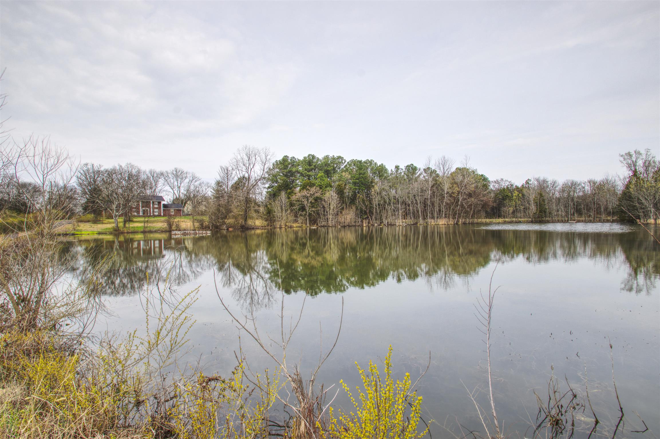 9200 Murfreesboro Road Lebanon, TN 37090 - Photo 12 of 17 A close-up of the Private Water (which the sellers family called "The Lake"). It was great for fishing or just relaxing on the water in the family Pontoon Boat.