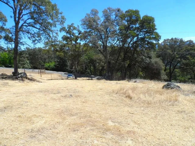 a view of a covered with snow in the background