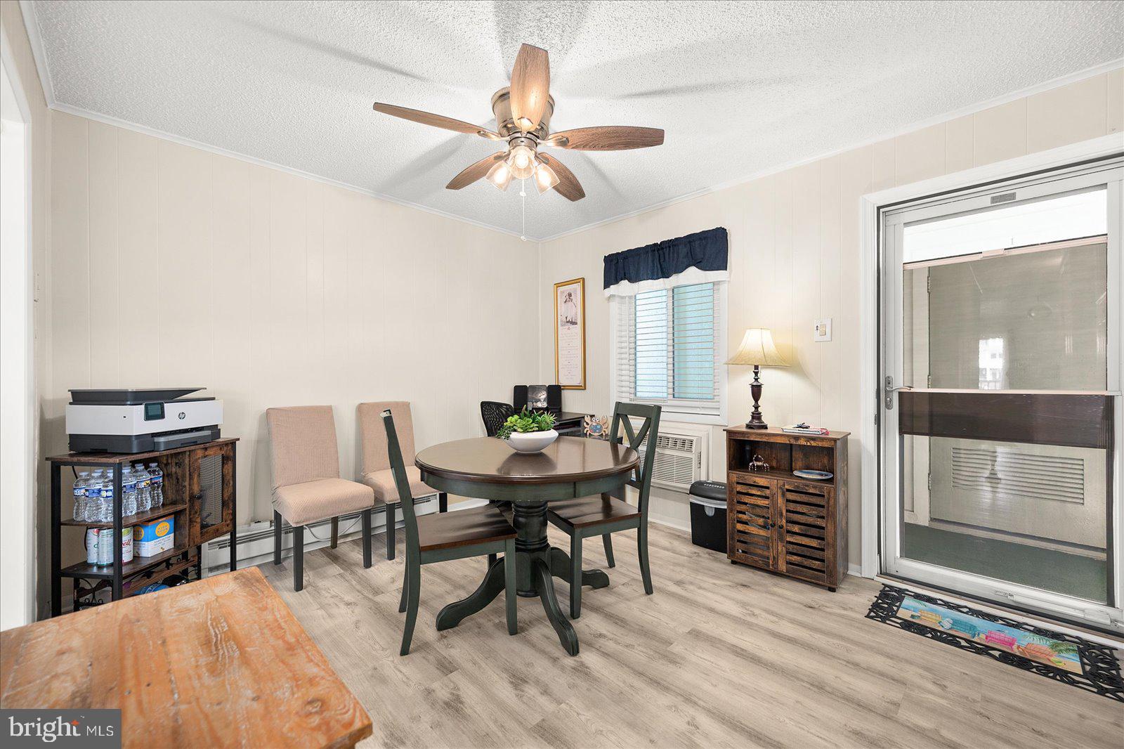 722 Mooring Road, Unit A102 Ocean City, MD 21842 - Photo 13 of 40 Dining room with ceiling fan