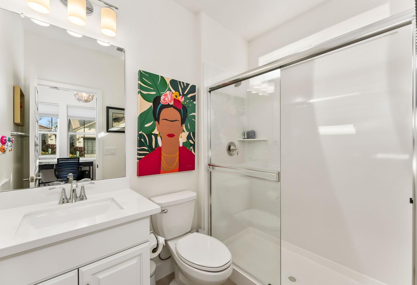 1509 Harvest Loop Folsom, CA 95630 - Photo 92 of 92 SECOND PRIMARY, JUNIOR ENSUITE BATH ON GROUND FLOOR, is located on the front of the floor plan. Easy access, rooming and well appointed.