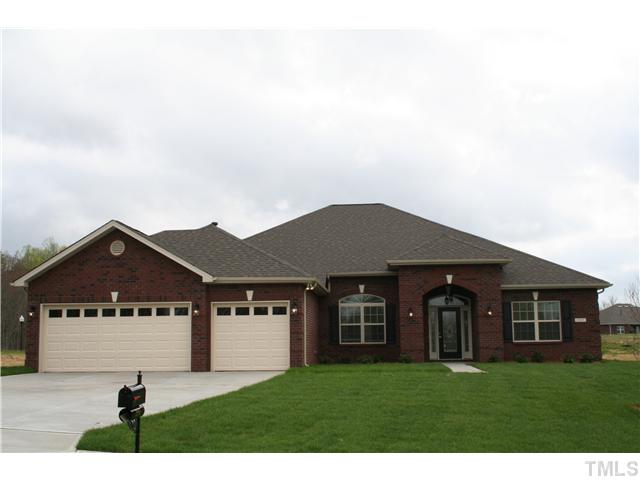 This is a picture of the same floor plan except lot 38 is a 2 car garage.