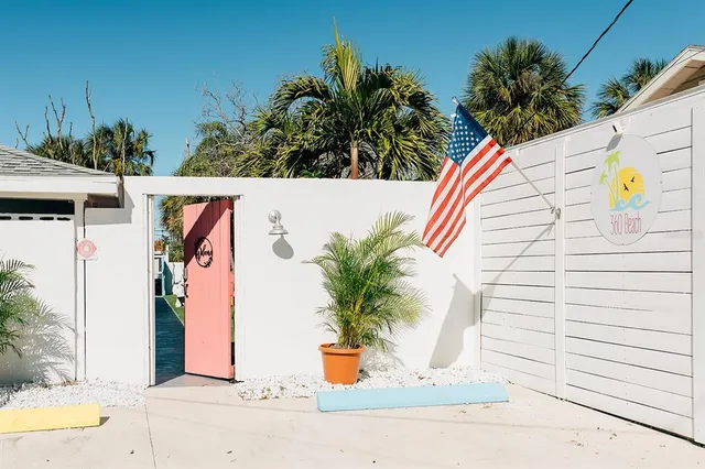 a view of a potted plants next to a building