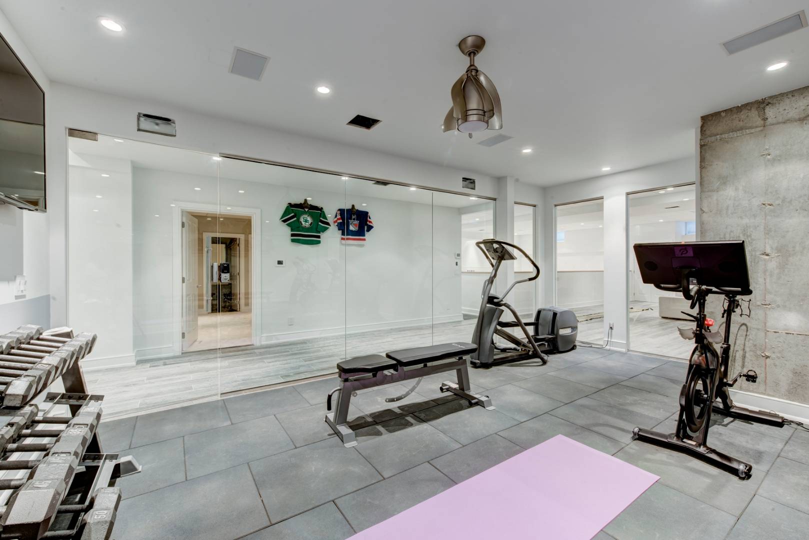 4 Paumanok Road Sag Harbor, NY 11963 - Photo 2 of 8 a view of a room with gym equipment