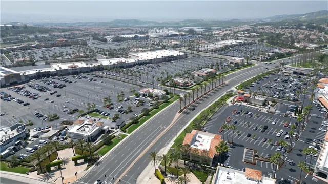 an aerial view of city