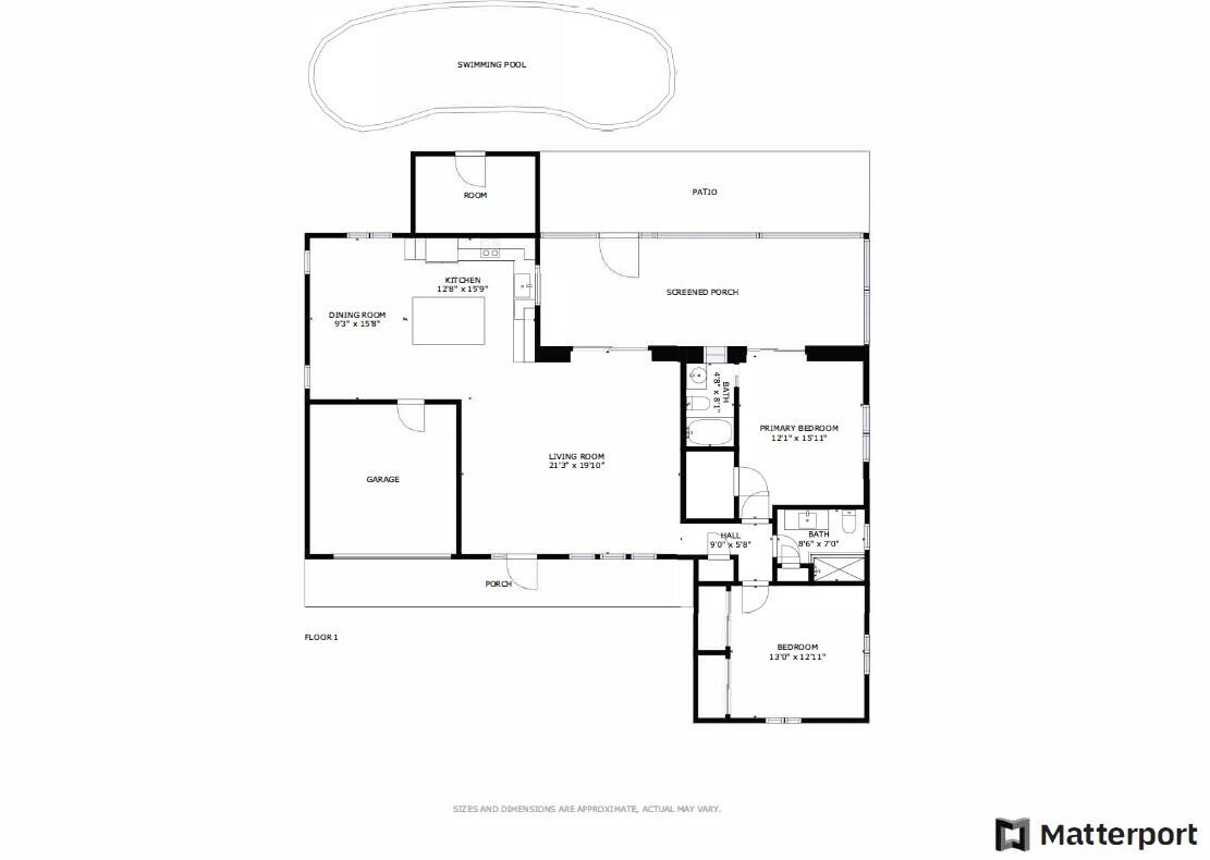 1052 Southwest 12th Terrace Boca Raton, FL 33486 - Photo 30 of 30 Floor Plan