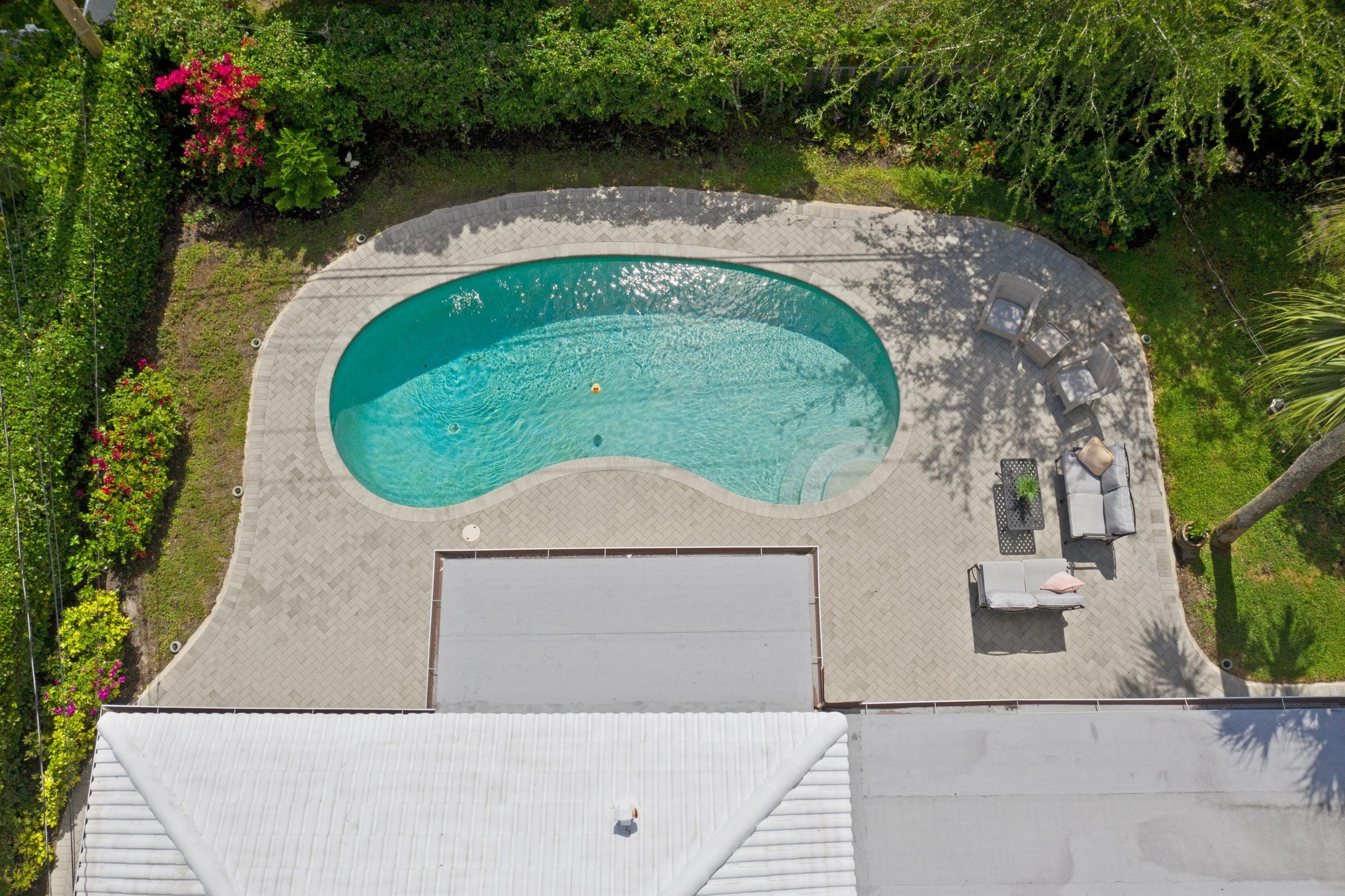 1052 Southwest 12th Terrace Boca Raton, FL 33486 - Photo 2 of 30 Aerial Pool