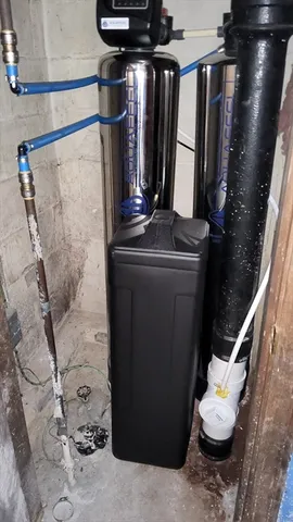 a view of water heater room