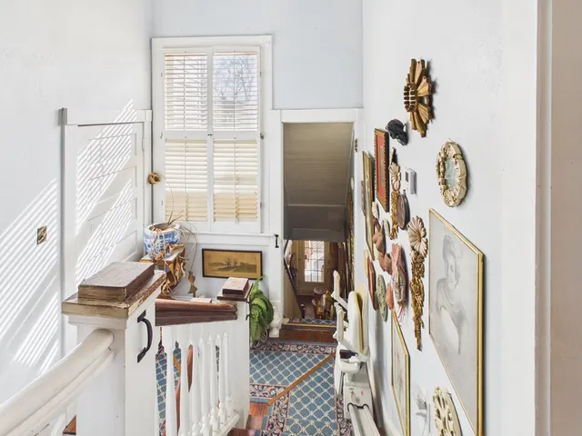 a view of a interior of the house