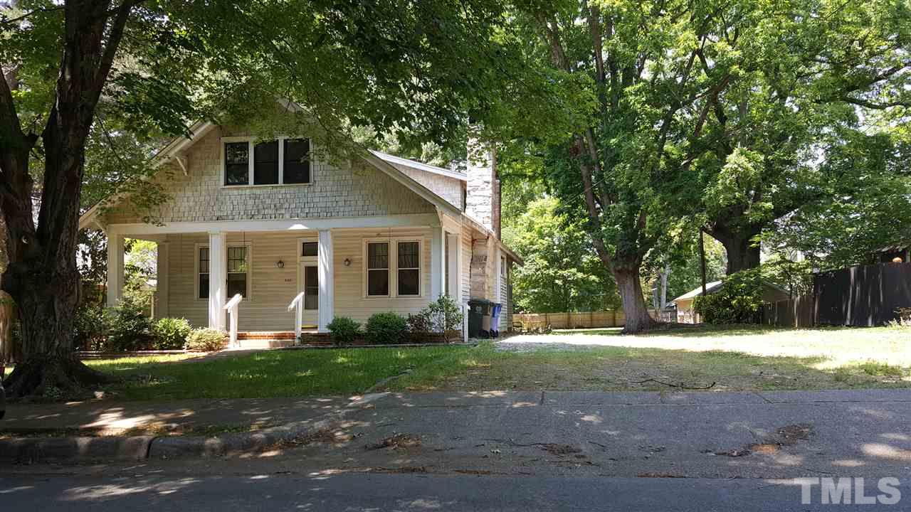508 Burton Street Raleigh, NC 27608 - Photo 2 of 25 a front view of a house with a yard