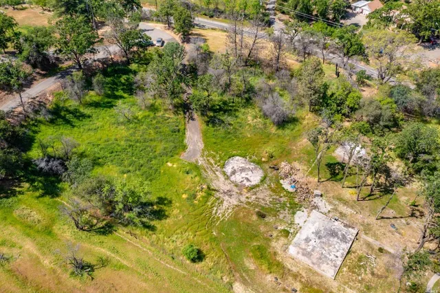 a view of city and mountain
