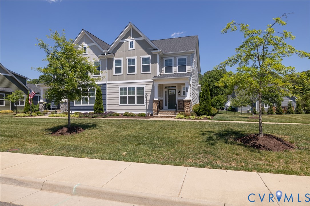 224 Lauradell Road Ashland, VA 23005 - Photo 1 of 74 Two-story residence featuring light gray siding, s