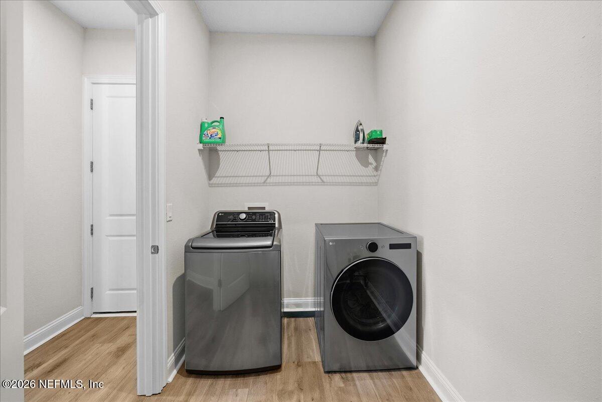 80 Ridgehill Way St. Johns, FL 32259 - Photo 36 of 60 a view of washer and dryer in a utility room
