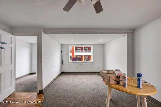 a view of a building with street