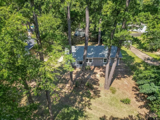 a view of a house with a tree