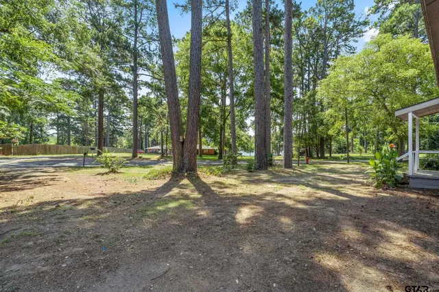 a view of outdoor space with trees