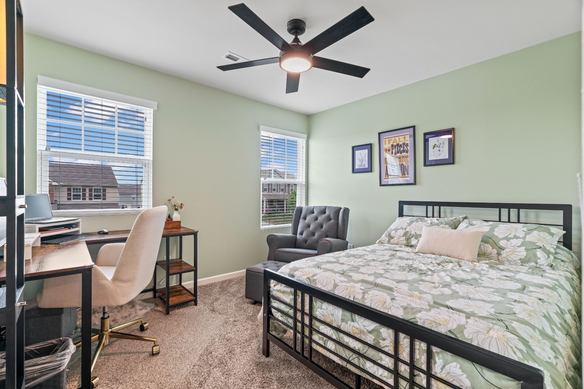 1432 Old Stone Road Lebanon, TN 37087 - Photo 35 of 55 a bedroom with a bed a table and chair