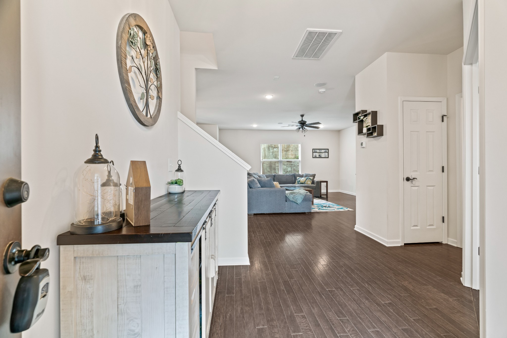 1432 Old Stone Road Lebanon, TN 37087 - Photo 7 of 55 a view of living room with furniture and wooden floor
