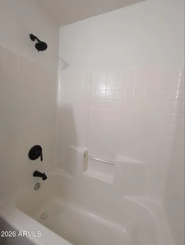 a close up of a bathtub