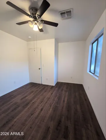 wooden floor in an empty room