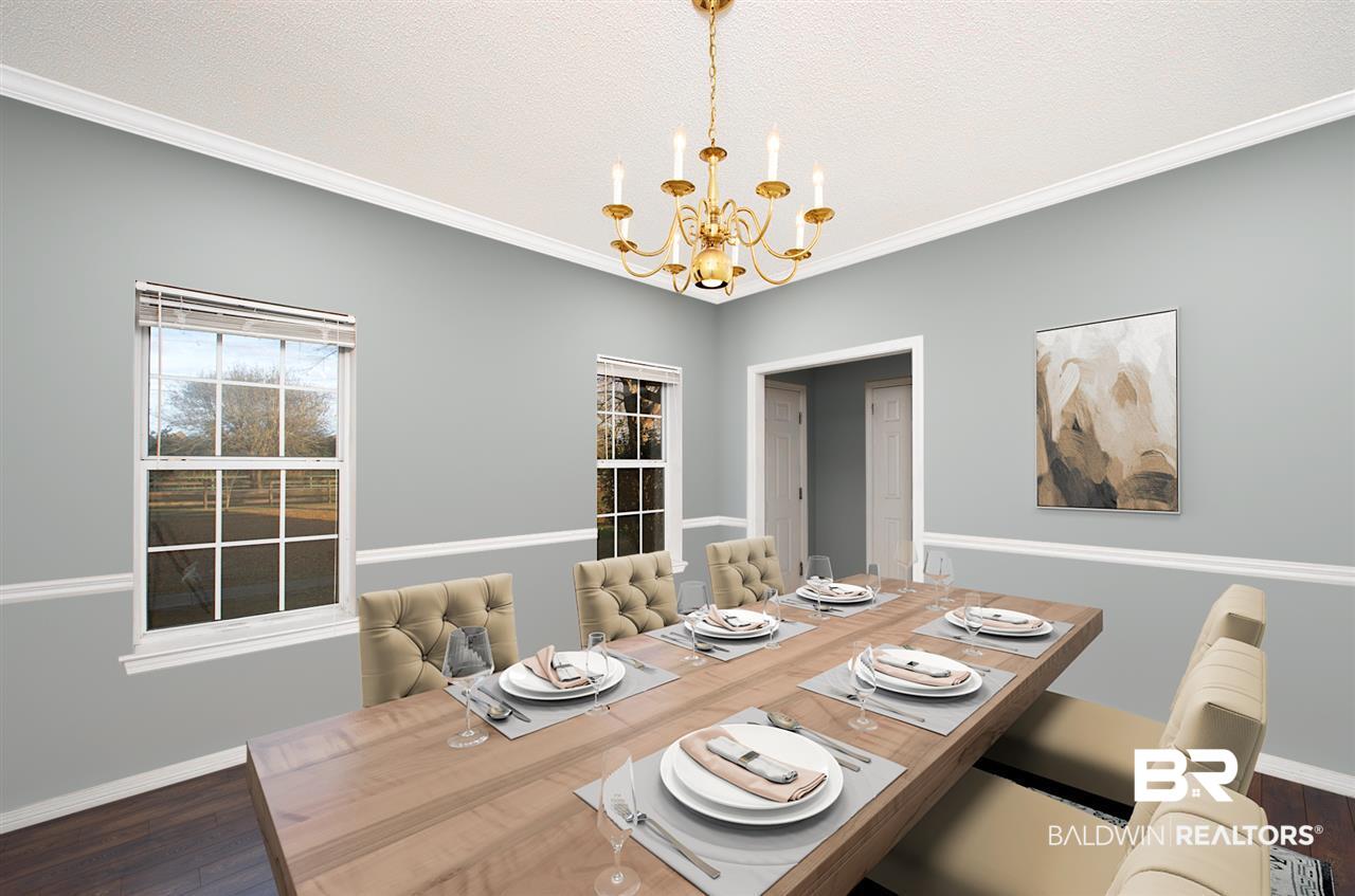 25465 Austin Road Daphne, AL 36526 - Photo 4 of 38 Virtually Staged Dining Room
