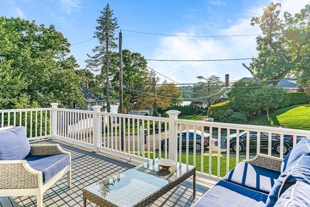 6 Lakeview Road Winchester, MA 01890 - Photo 3 of 42 a view of a balcony with wooden floor