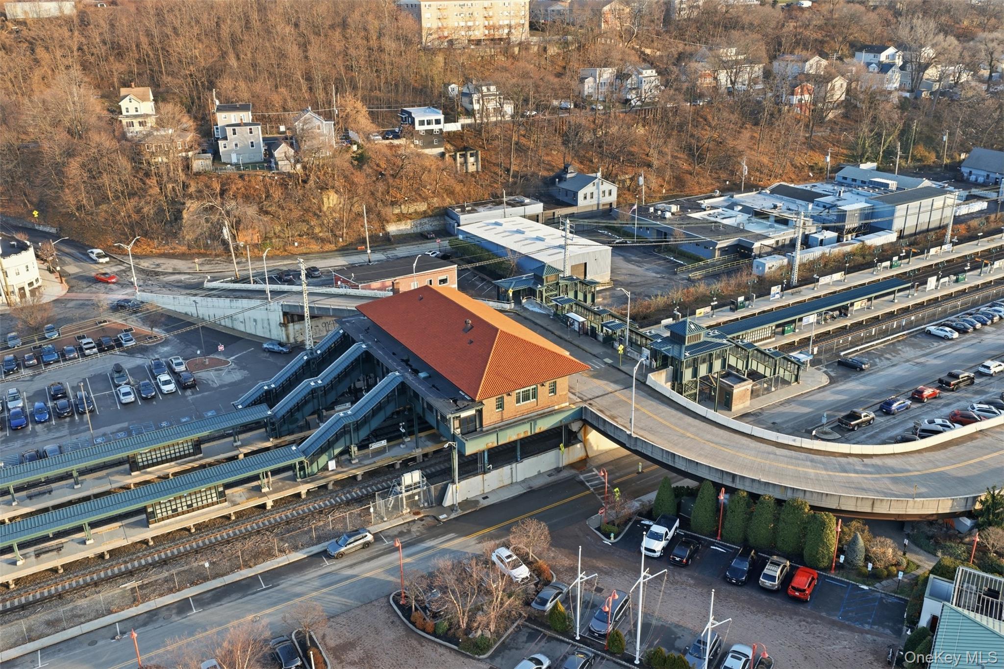 3 Hamilton Avenue Ossining, NY 10562 - Photo 44 of 48 an aerial view of a building with outdoor space