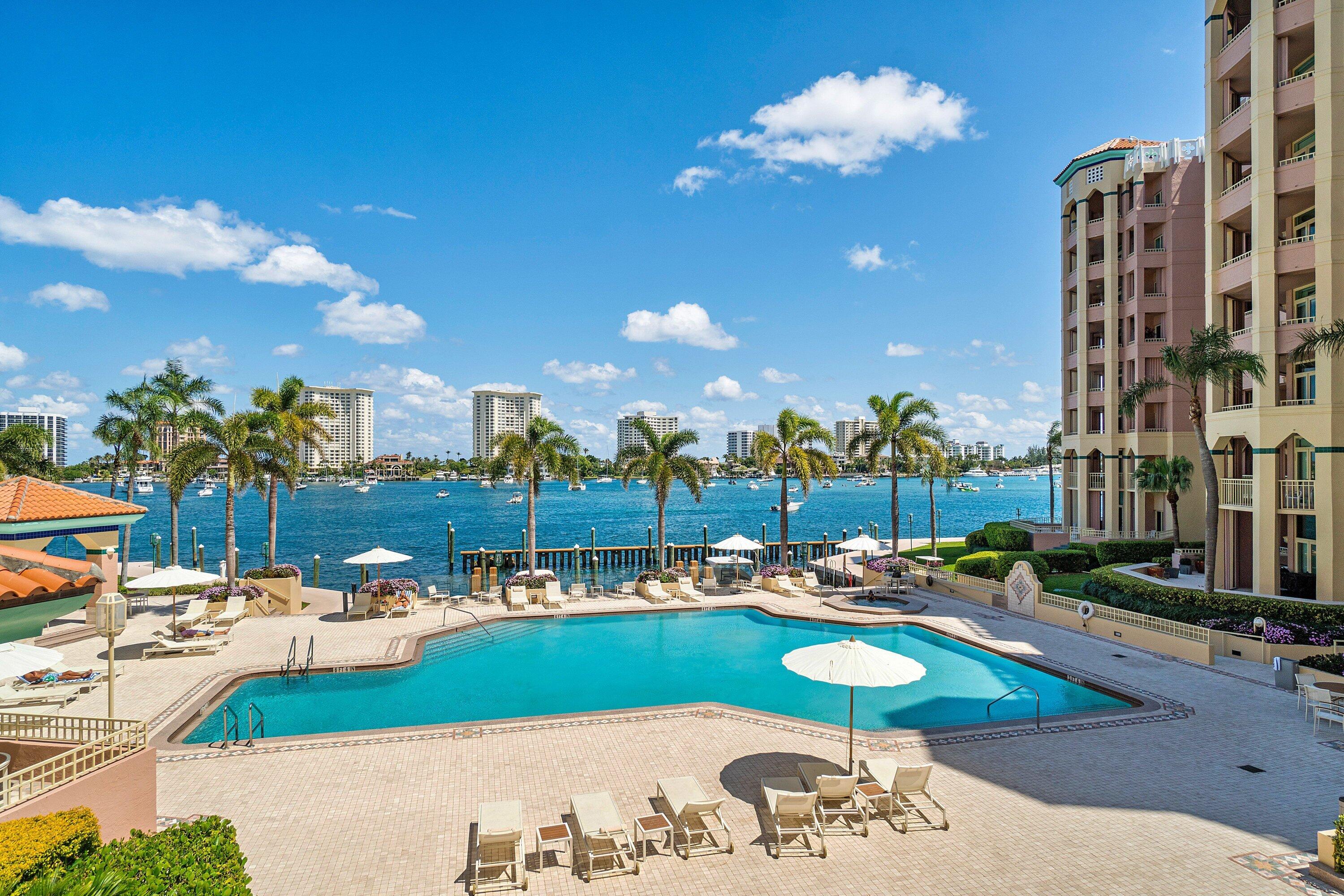 300 Southeast 5th Avenue, Unit PH 8120 Boca Raton, FL 33432 - Photo 43 of 54 a view of a water fountain in front of a building