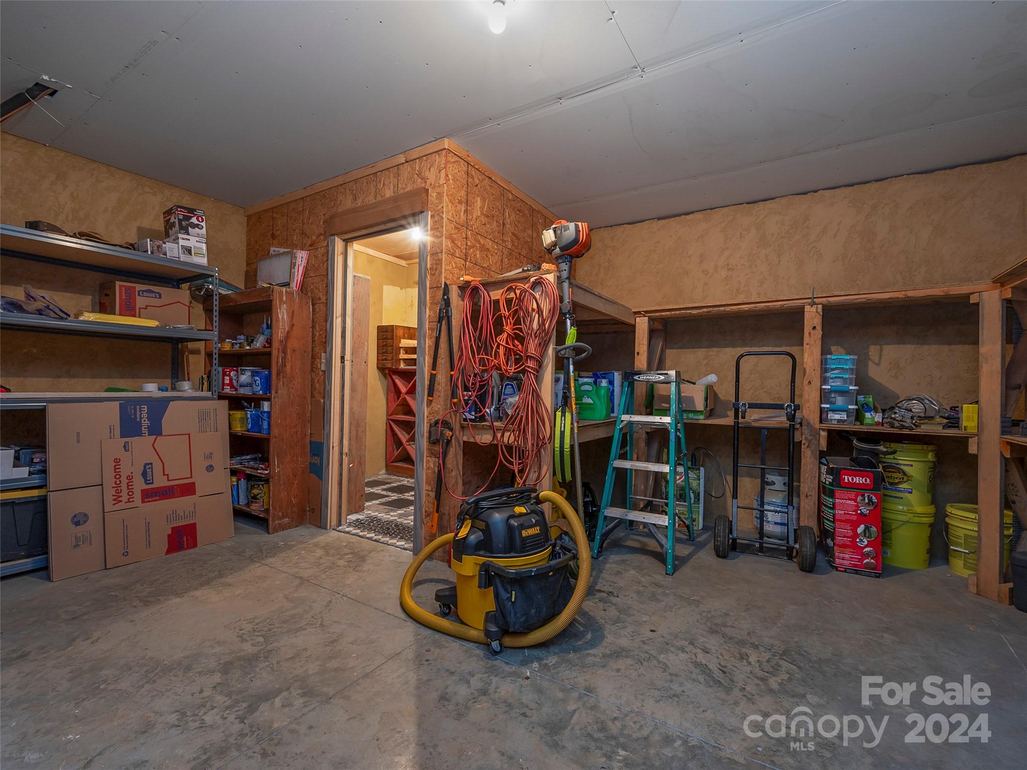 58 Next To The Last Road Saluda, NC 28773 - Photo 35 of 48 a view of a room with gym equipment