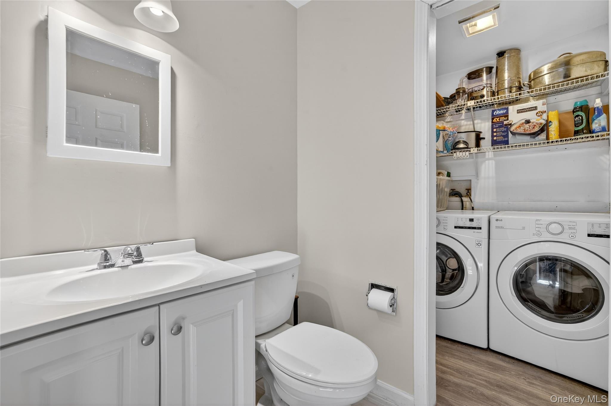 20 Beecher Lane Peekskill, NY 10566 - Photo 18 of 35 a bathroom with a sink a toilet and vanity