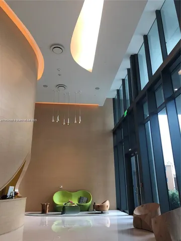 a view of staircase with a potted plant