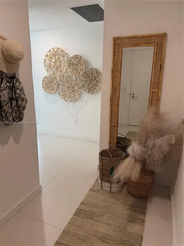 a room with a table and a chair