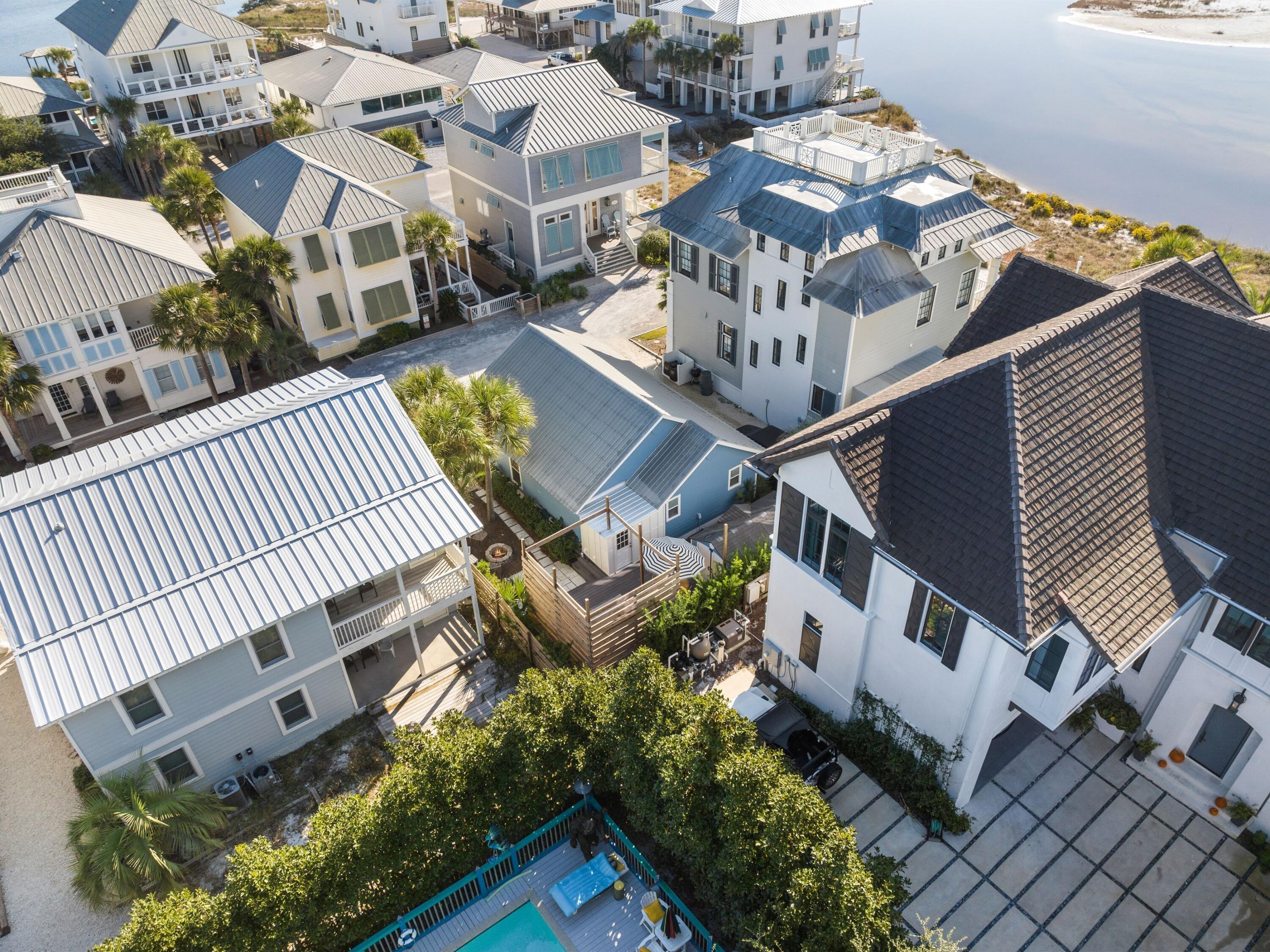 50 Cottage Street Santa Rosa Beach, FL 32459 - Photo 12 of 54 an aerial view of a house