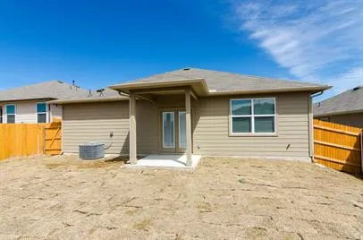 a view of a house with a patio
