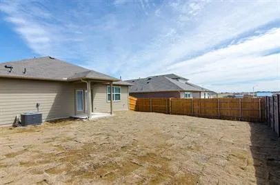 a backyard of a house