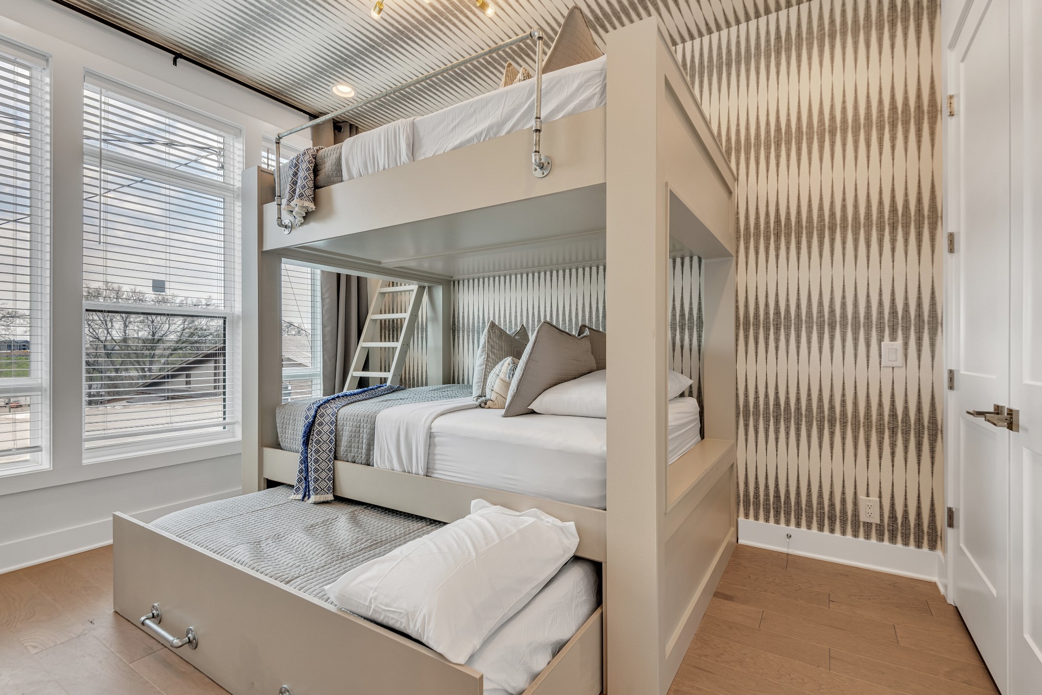 2176 Carson Street, Unit 4 Nashville, TN 37211 - Photo 19 of 45 a bedroom with bed and a large window