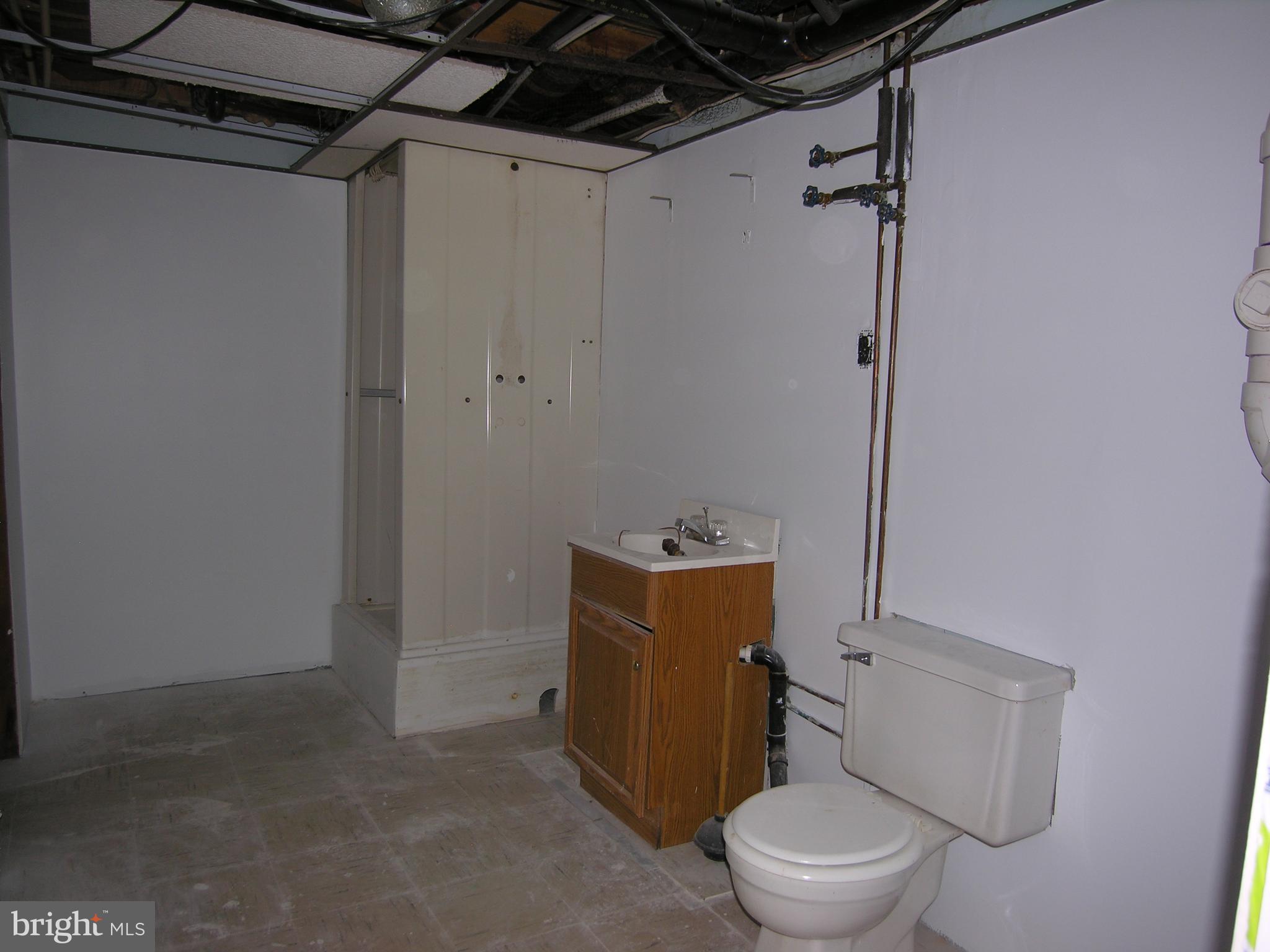 616 Embreeville Road Downingtown, PA 19335 - Photo 42 of 46 Lower Level Full Bath partially finished