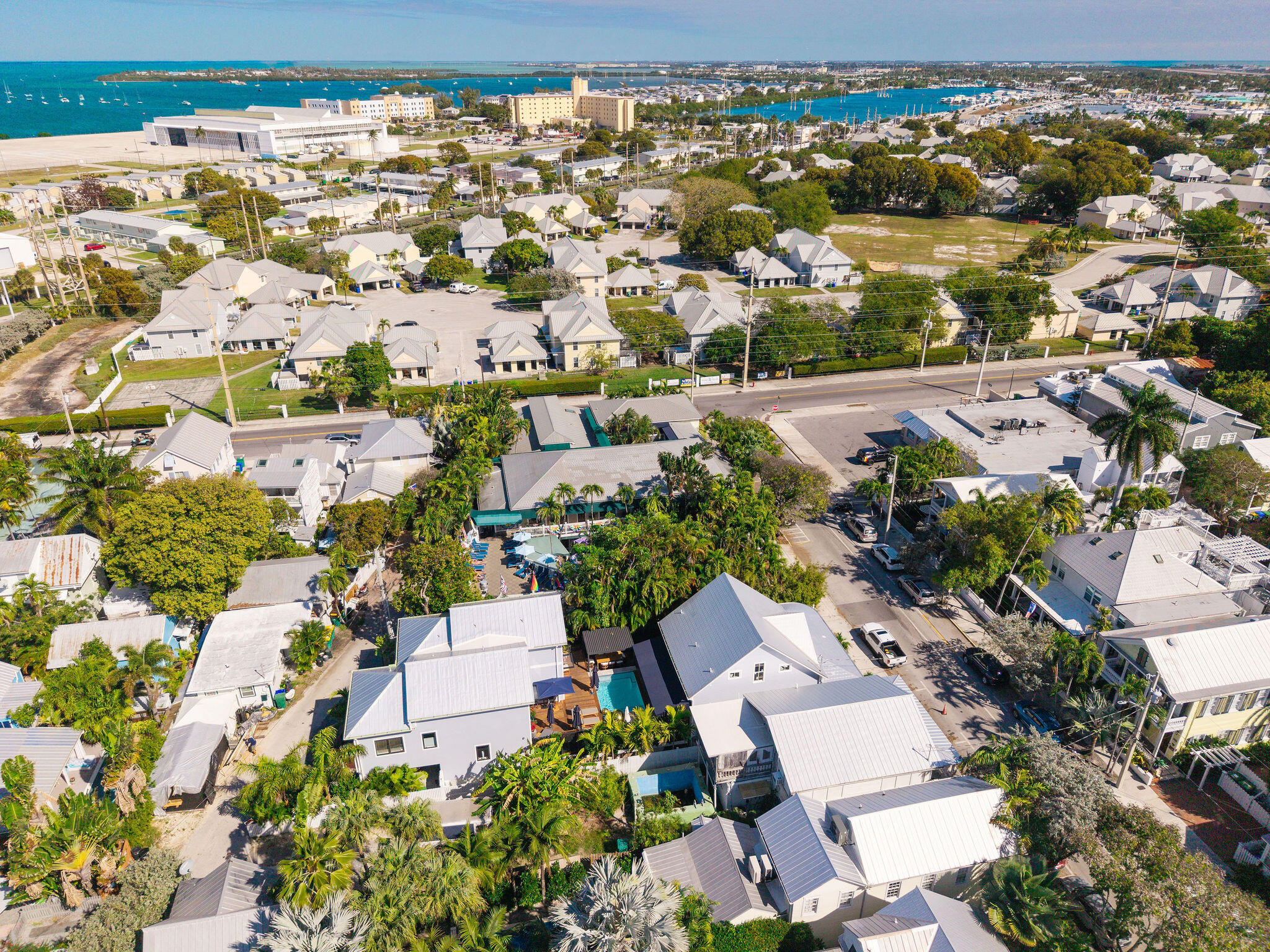 1115 Fleming Street Key West, FL 33040 - Photo 21 of 31 an aerial view of residential houses with outdoor space