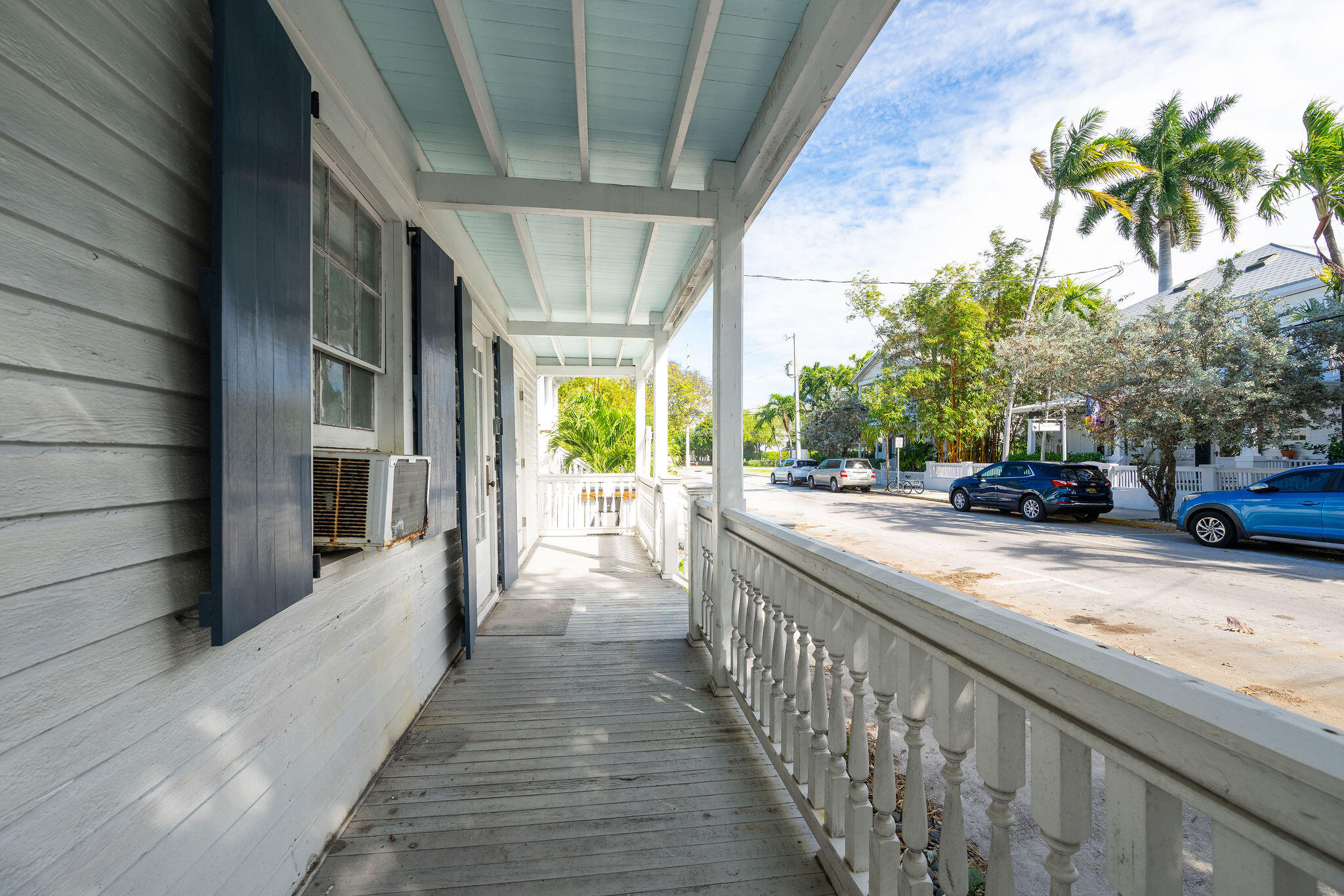 1115 Fleming Street Key West, FL 33040 - Photo 22 of 31 a view of a porch and garden