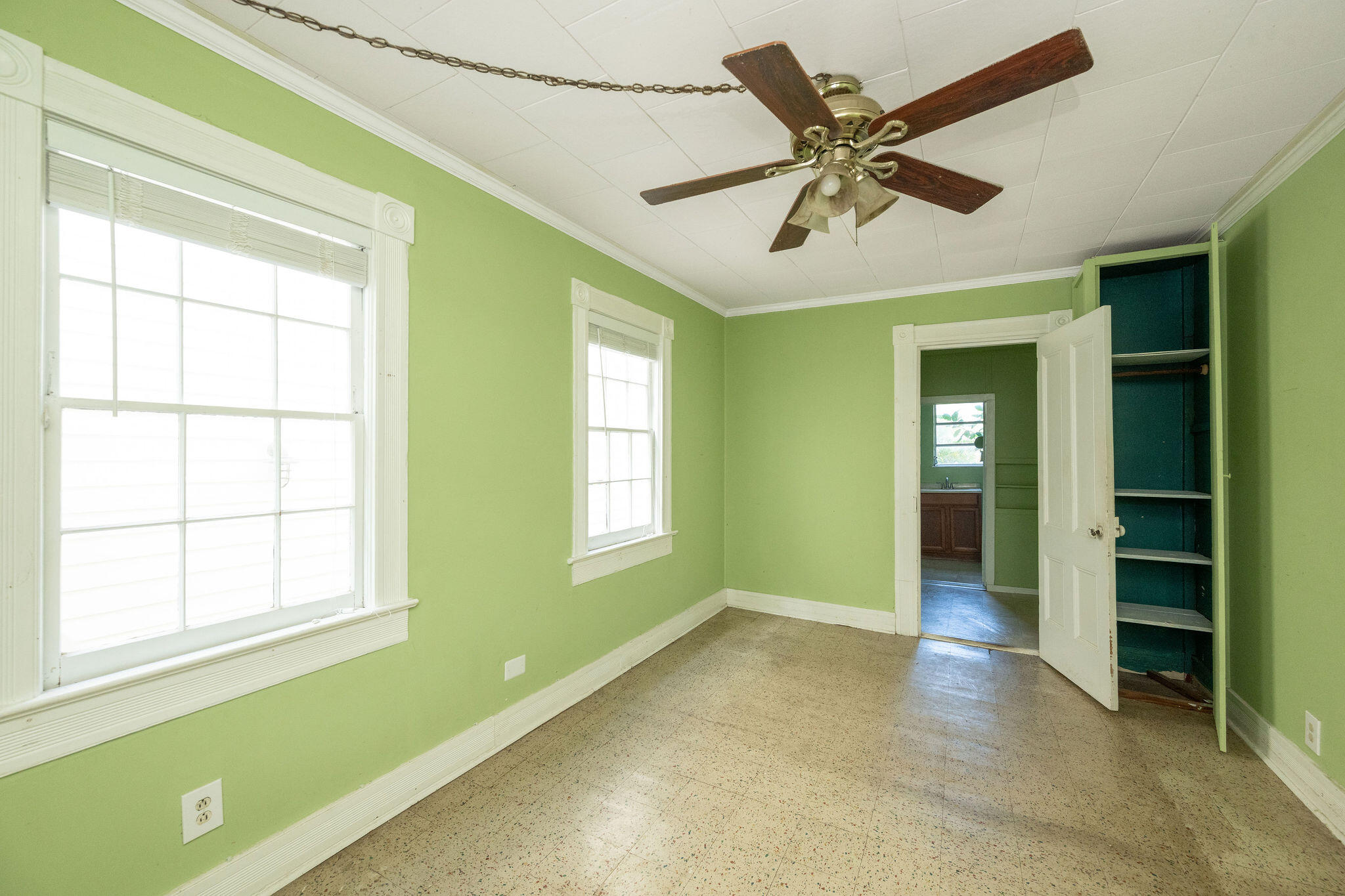 1115 Fleming Street Key West, FL 33040 - Photo 28 of 31 a view of an empty room with a window