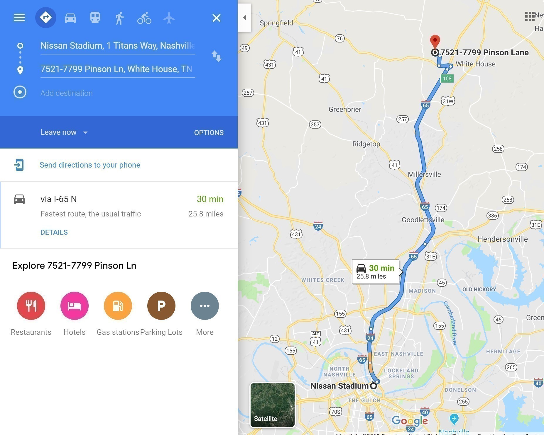 7356 Golden Way White House, TN 37188 - Photo 30 of 31 Short drive to Nashville